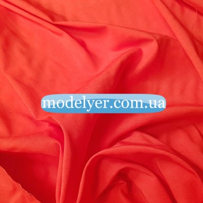 Ткань Коттон стрейч (коралловый)